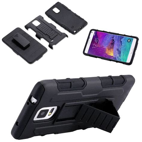 Note 4 Cases 3 In 1 Hard Plastic Hybrid Armor Mobile Phone Case For Samsung Galaxy Note 4 N9100