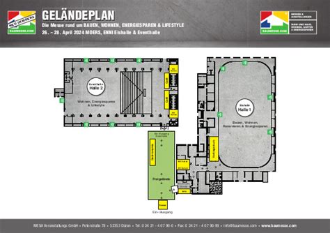 Hallenplan Baumesse