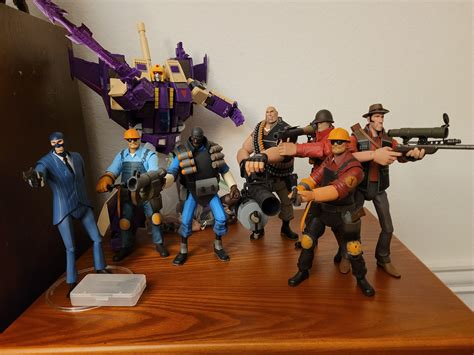 My NECA tf2 figures so far (and blitzwing) : r/tf2