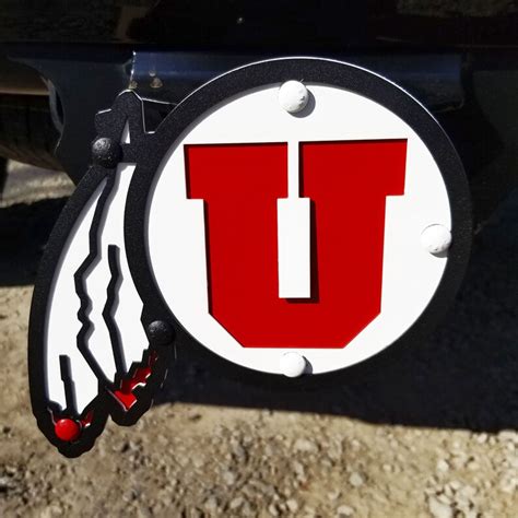 Utah Utes Hitch Cover Etsy