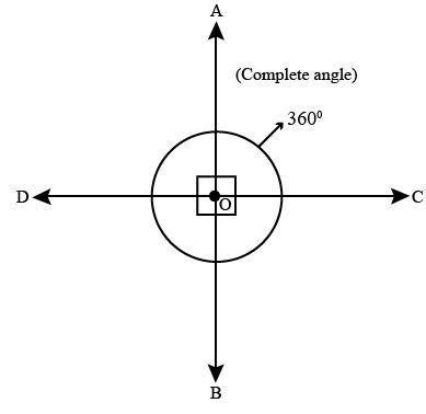 Match the following: i Straight angle a less than one fourth a ...