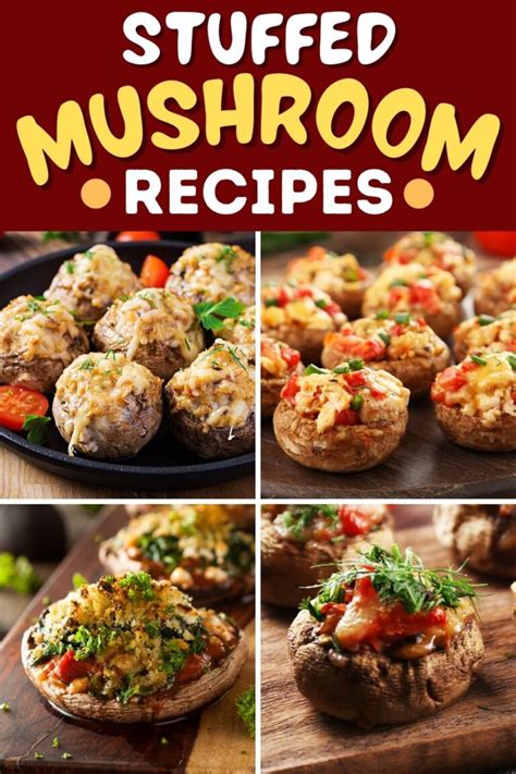 10 Easy Stuffed Mushroom Recipes - Insanely Good