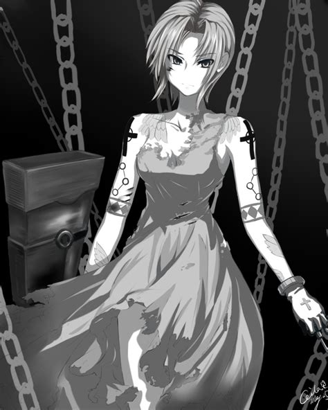 Safebooru Artist Request Black Key Black Keys Ceila Chain Chains Ciel