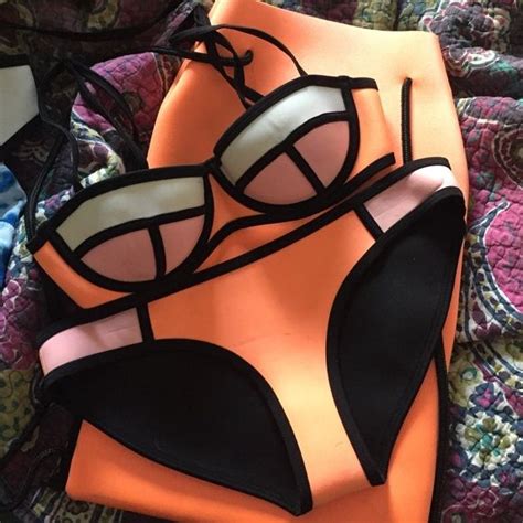 Poppy Peach Soda Make Offers Triangl Swimwear Peach Bikinis