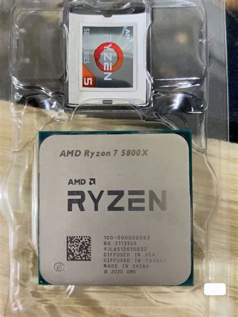 AMD Ryzen 7 5800X 8-core, 16-Thread Unlocked Desktop Processor-（Renewed）