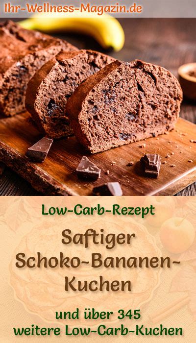 Schneller Saftiger Low Carb Schoko Bananen Kuchen Rezept Ohne Zucker