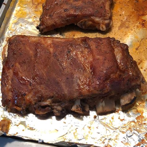 OVEN BAKED BBQ BEEF RIBS