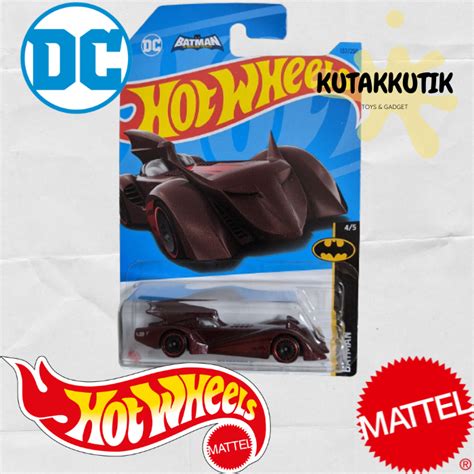 Hot Wheels Batman El Valiente Y El Audaz Batmóvil Marron Lote G