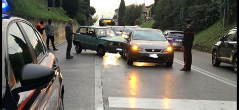 Curno Briantea Tamponamento Verso Ponte San Pietro Lunghe Code