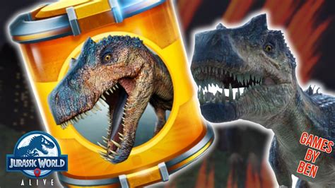 Allosaurus Gen 2 Strike 230217 Jurassic World Alive Jurassicworldalive Youtube