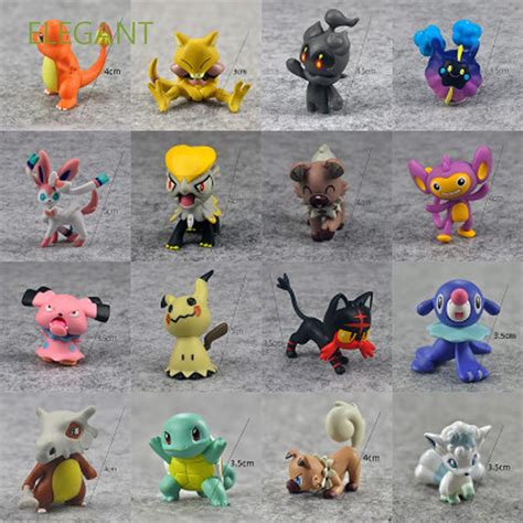 Elegant Anime Pokemon Figures 3 9cm Action Figures Pikachu Figures