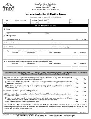 Tx Trec Ce Iae Fill And Sign Printable Template Online