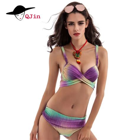 Brand Bikinis Women 2018 Print Floral Swimsuits Brazilian Push Up Halter Bikini Set Bathing
