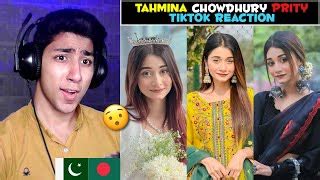 Pakistani Reaction On Bangladeshi Tiktoker Tahmina Ch Doovi