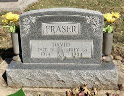 David Dave Fraser 1914 1984 Homenaje De Find A Grave