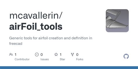 GitHub - mcavallerin/airFoil_tools: Generic tools for airfoil creation ...