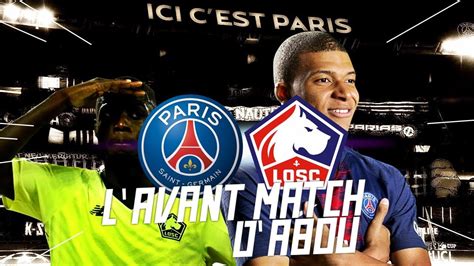 12J Ligue 1 LAvant Match PSG LILLE LOSC YouTube