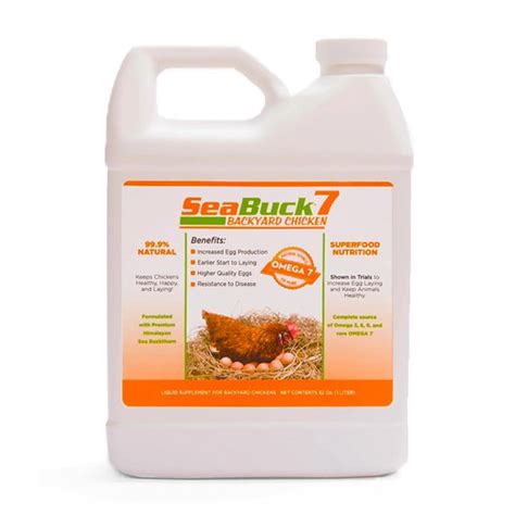 Seabuck 7 Backyard Chickens Feed Additive 32 Oz My Pet Chicken