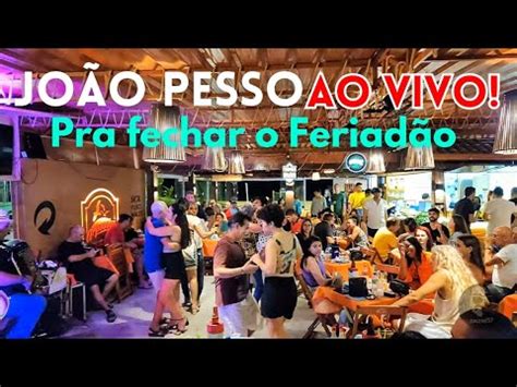 Caminhada De Segunda Na Orla Jo O Pessoa Ao Vivo Brazil Youtube