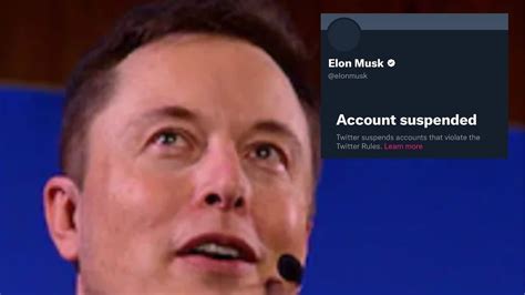 Did Elon Musks Twitter Account Just Get Suspended Old Meme Strikes