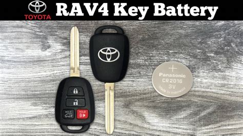 How To Replace Battery In Toyota Rav Key Fob Toyota Rav Ke