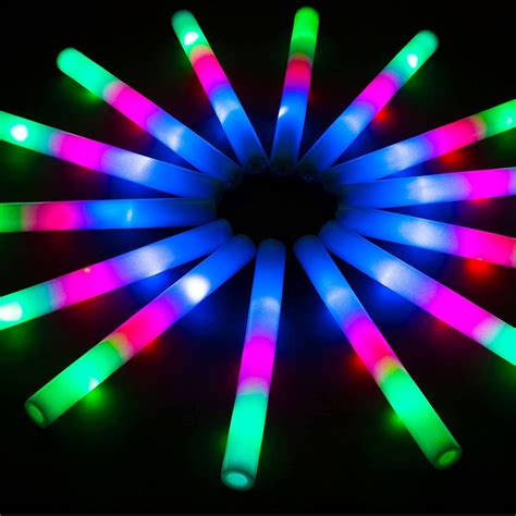 Amazon SHQDD 28 PCS Glow Sticks Bulk Foam Glow Sticks Glow Stick