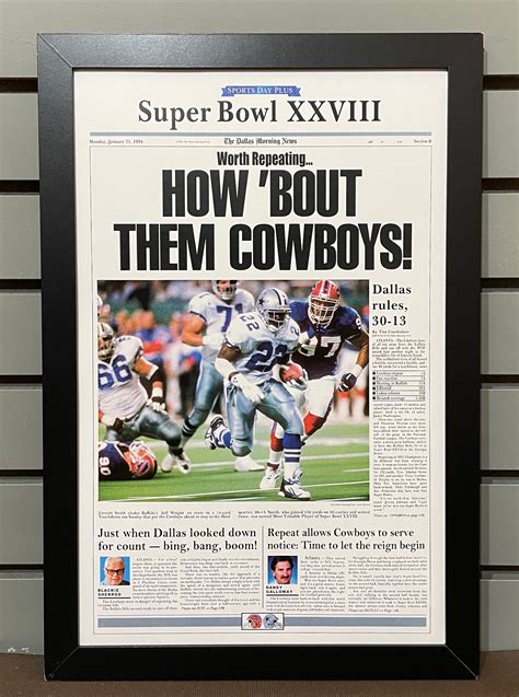 Dallas Cowboys Super Bowl Record