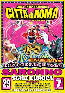 CIRCO CITTÀ DI ROMA I Riparte il tour in Italia da Saronno SCXS