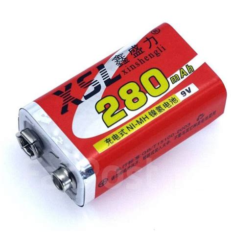 Крона 9 В аккумулятор никель-металлгидридный, новый, в наличии. Цена ...