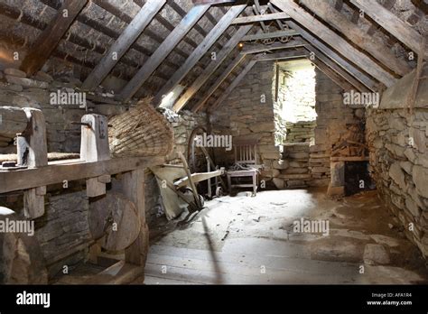 The Croft House Musuem A Small Traditional Farm With Thatched Roof