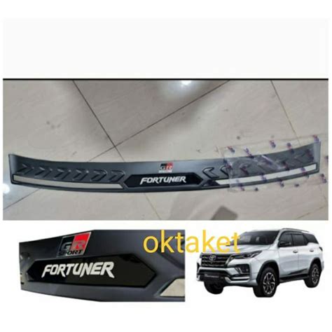 Sillplate Belakang All New Fortuner 2021 2022 Gr Sport Platinum Hitam