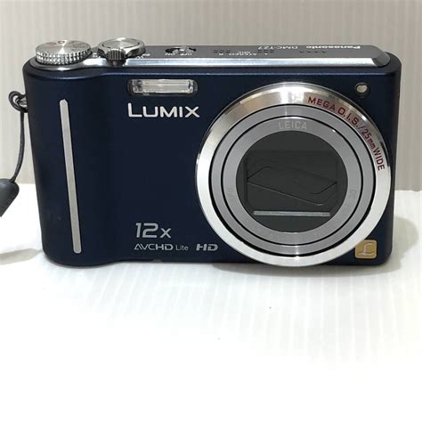 出品現在稼働Panasonic パナソニック DMC TZ7 LUMIX ルミックス デジタルカメラ デジカメ ブルー カメラ 写真