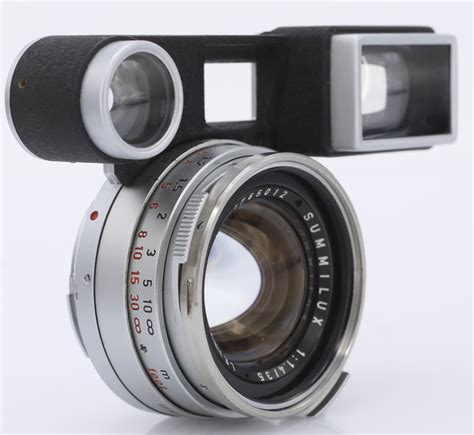 Leica Summilux 35mm F 1 4 V1 Steel Rim Goggles For M3 Occasion