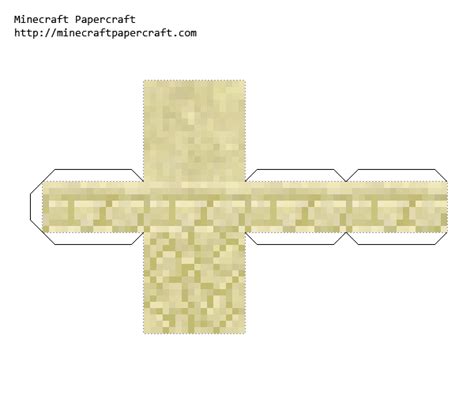 Papercraft Sandstone Slab Minecraft Blocks, Cool Minecraft, Minecraft ...