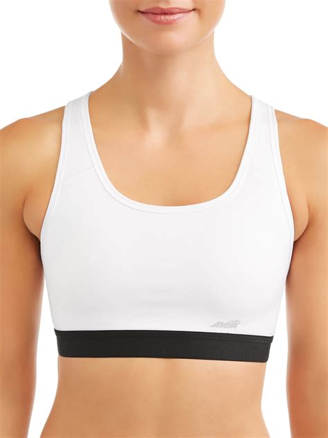 Avia Avia Womens Racerback Sports Bra 2 Pack