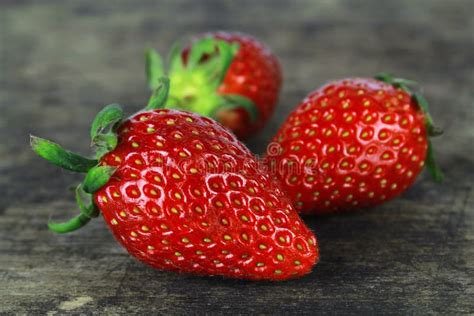 Fresh Ripe Red Strawberry Healthy Fruit Stock Photo Image Of Object