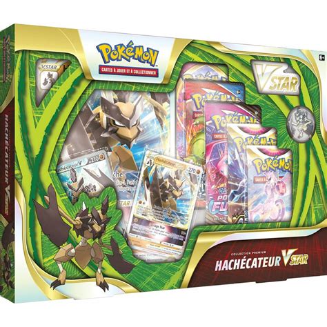 Pokémon Coffret Premium Hachécateur V STAR Juin 2022 FR à