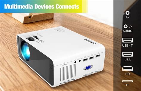 Goodee W Android Phone Wired Connection Guide Projector