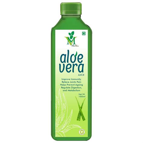 Mint Veda Aloe Vera Juice Ml Packaging Type Bottle At Rs