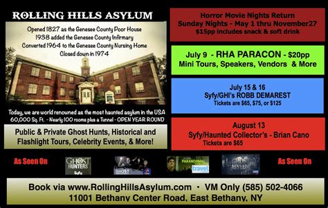 Rolling Hills Asylum - FrightFind