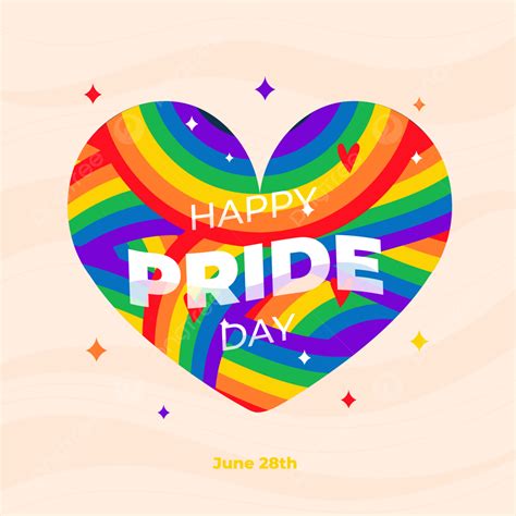 Happy Pride Day On Rainbow Love Background Rainbow Love Equal Happy