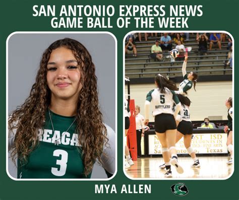 Congrats To Reagan Volleyballs Mya Allen Rattler Sports