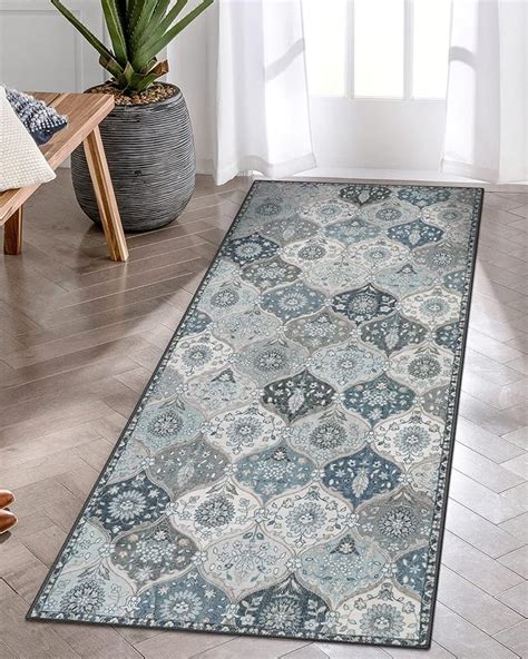 Amazon Lahome Moroccan Trellis Hallway Runner Rug X Washable