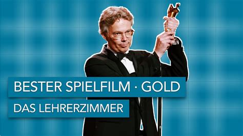 Das Lehrerzimmer Bester Spielfilm Gold Deutscher Filmpreis