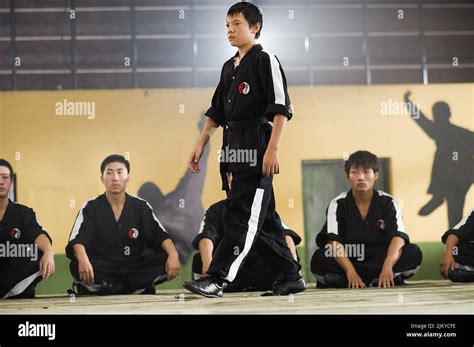 ZHENWEI WANG, THE KARATE KID, 2010 Stock Photo - Alamy