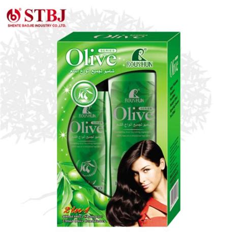 Private Label Roushun Olive In Hair Shampoo Set Manufacturer