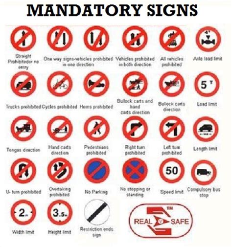 Real Safe Mandatory Road Signs at best price in Salem | ID: 1719062930