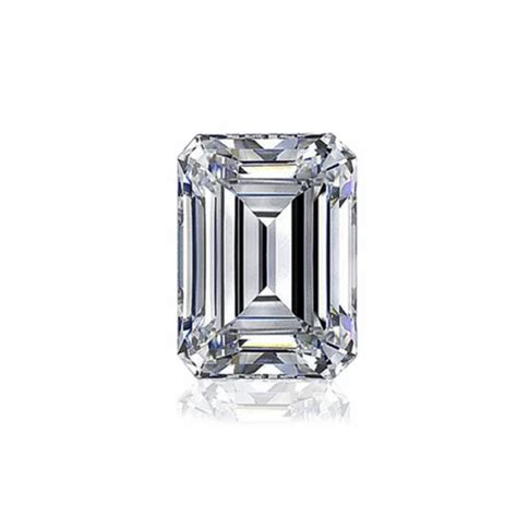 Igi Certified White Emerald Cut Lab Grown Diamond At Carat