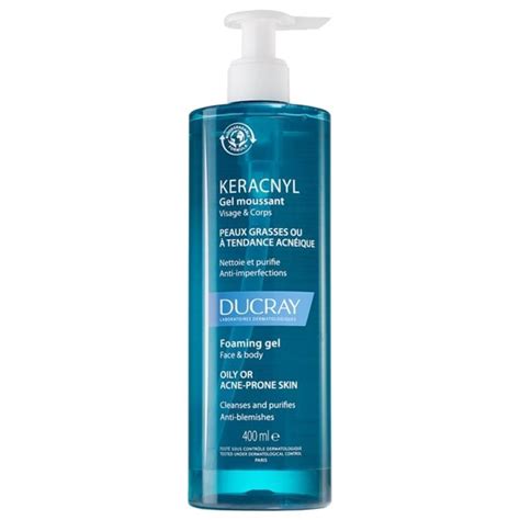 Ducray Keracnyl Gel Limpiador Ml Suave Con Mirtacina