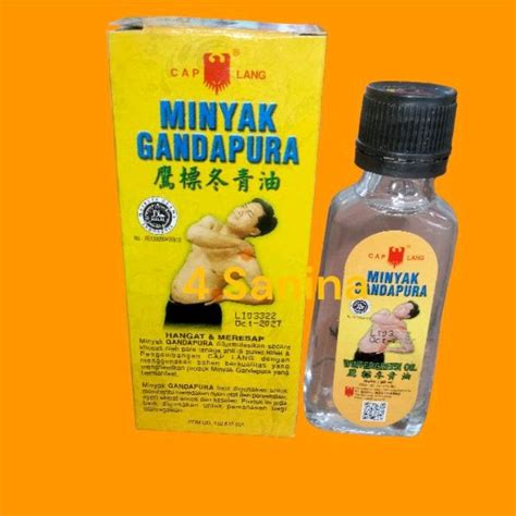 Jual Minyak Gandapura Cap Lang 30ml Minyak Gandapura Shopee Indonesia